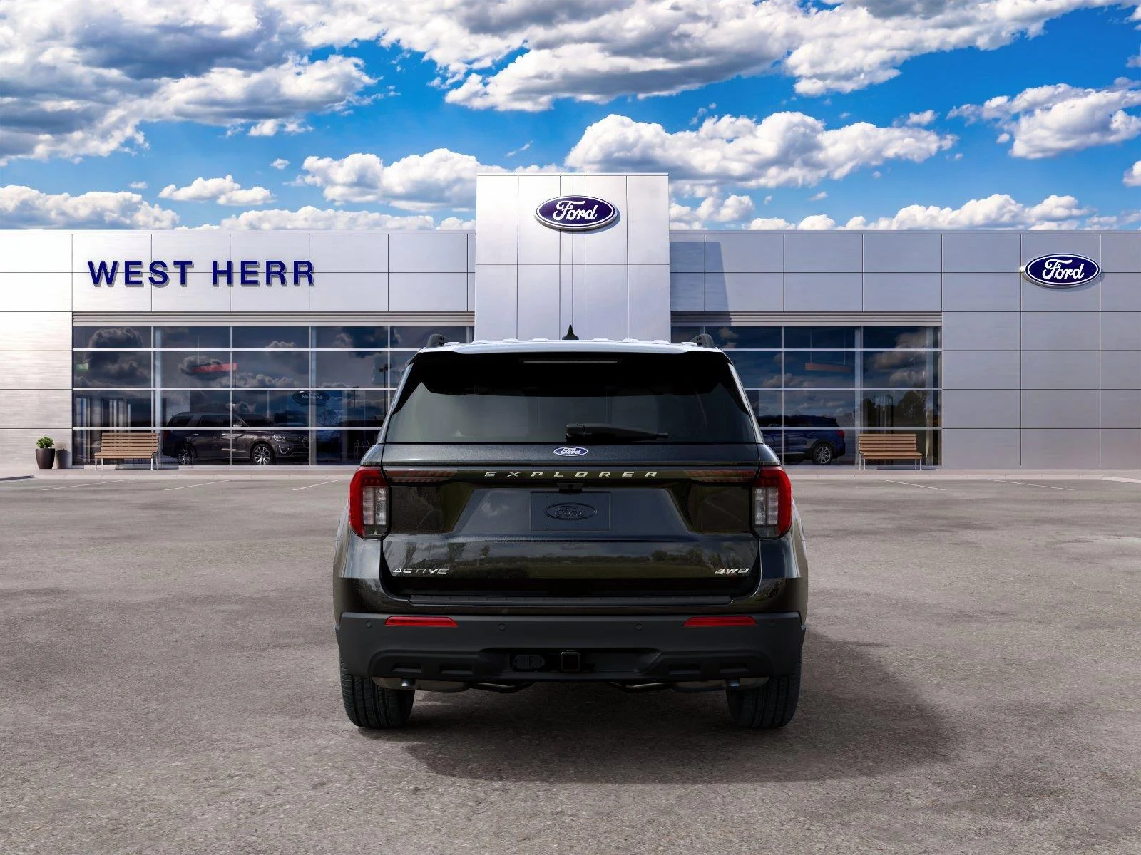 New 2027 Agate Black Metallic Ford Active image 5