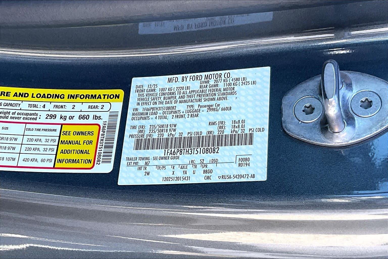 New 2026 Carbonized Gray Metallic Ford EcoBoost® Fastback image 16