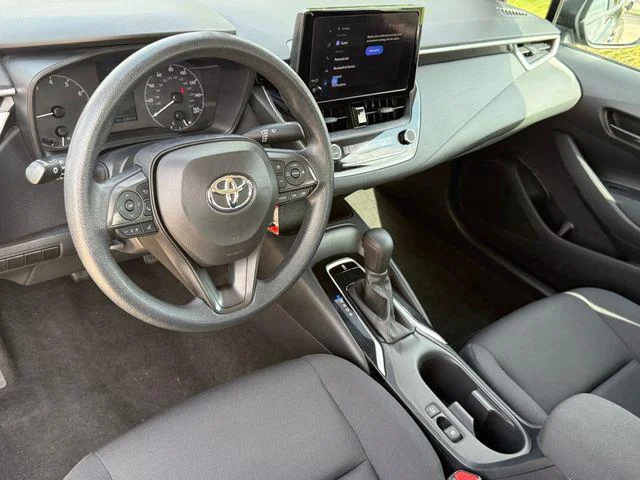 Certified Used 2024 MIDNIGHT BLACK METAL Toyota LE image 9