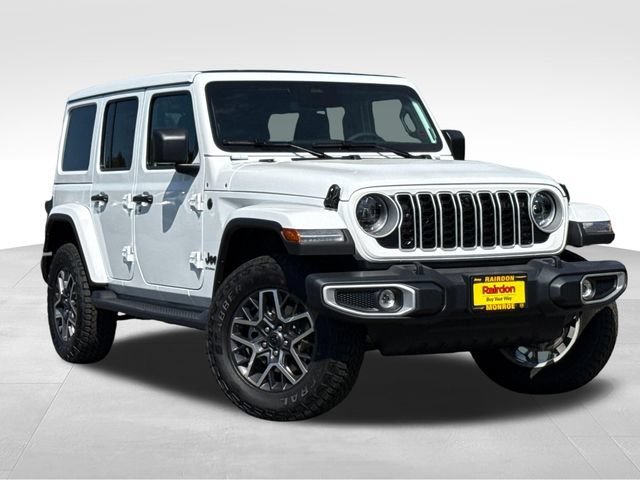New 2026 Bright White Clear-Coat Exterior Paint Jeep Sahara image 1