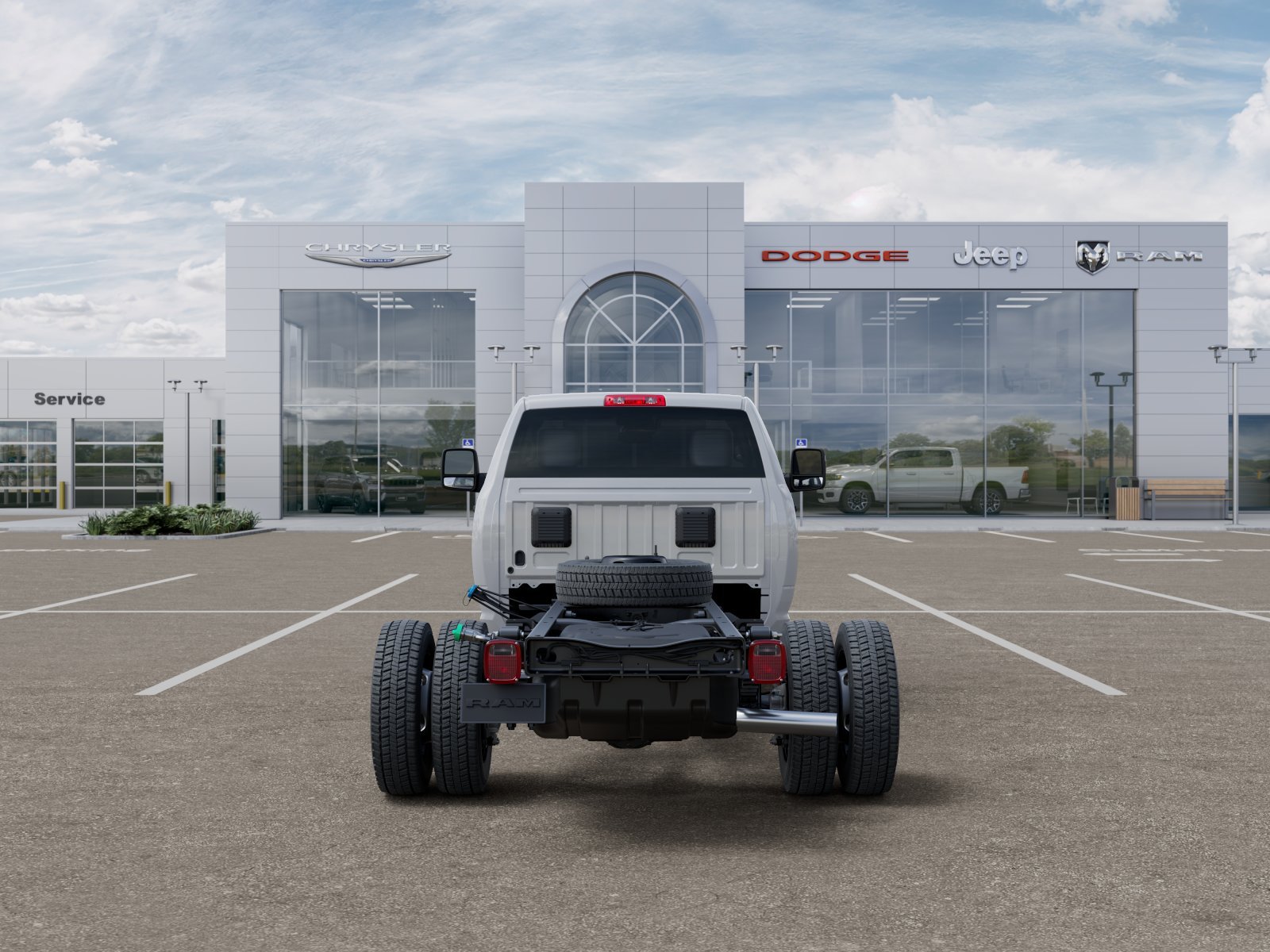 New 2026 Bright White Clear-Coat Exterior Paint RAM Tradesman image 33