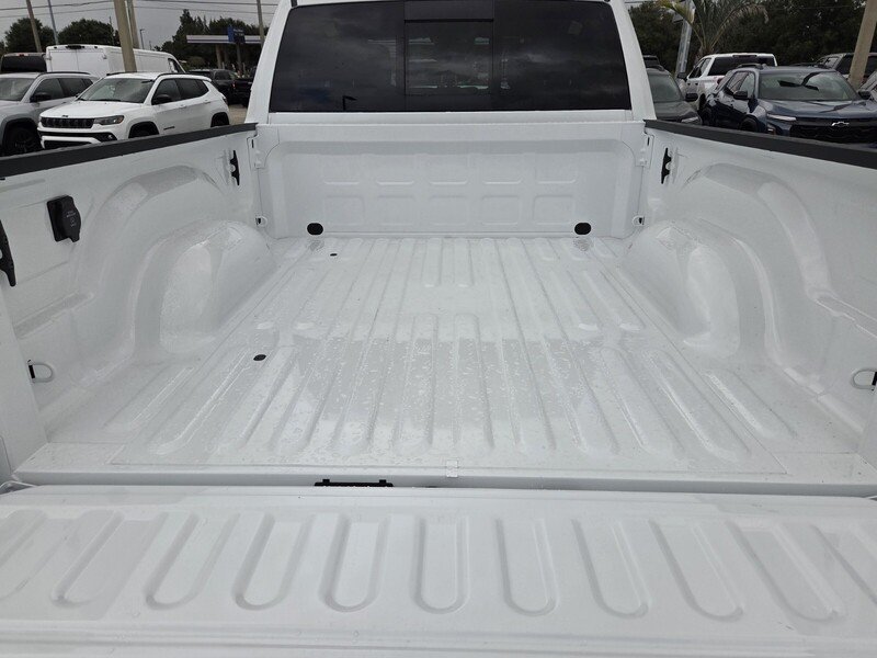 New 2027 Bright White Clear-Coat Paint RAM BLACK EXPRESS 4X4 CREW CAB 6