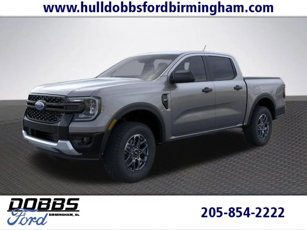 New 2026 Carbonized Gray Metallic Ford XLT image 1
