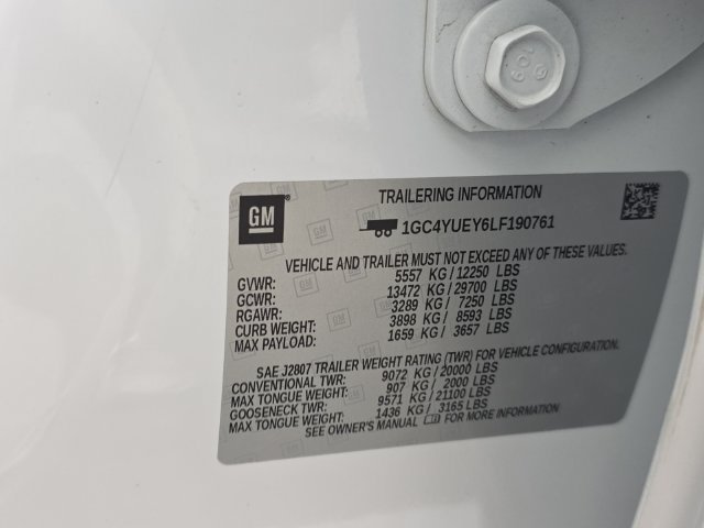 Used 2020 SUMMIT WHITE Chevrolet LTZ image 10