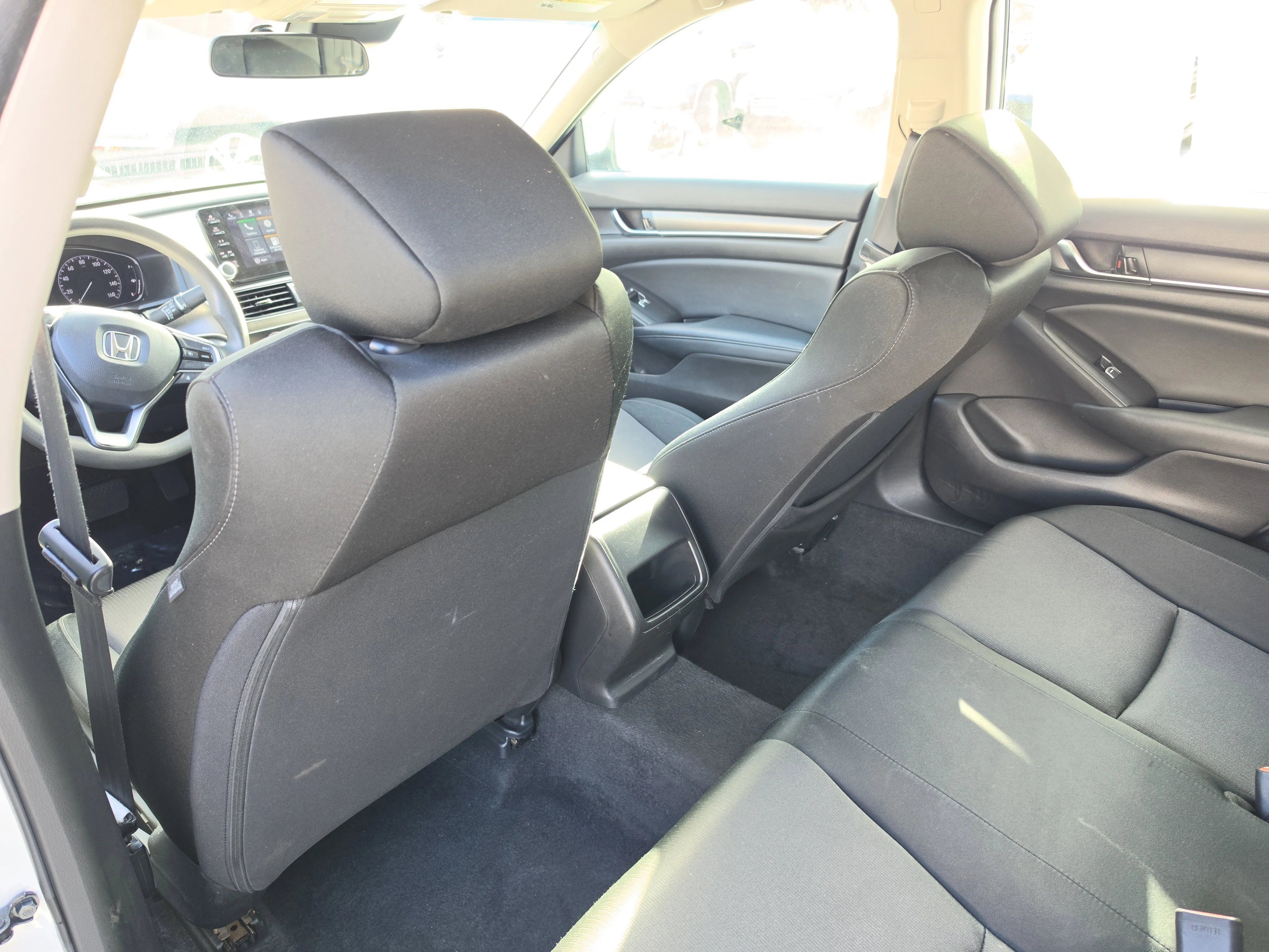 Certified Used 2021 Platinum White Pearl Honda LX image 12