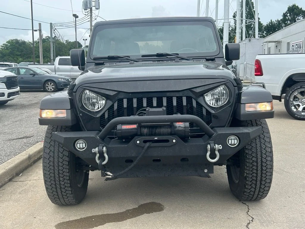 Used 2021 Black Jeep Unlimited Sport S image 3