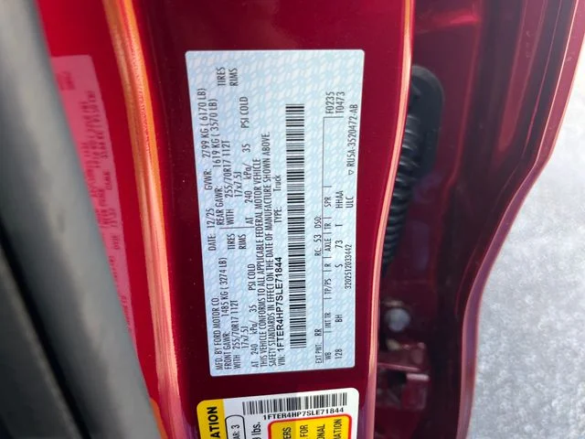 Used 2025 Red Ford XLT image 24
