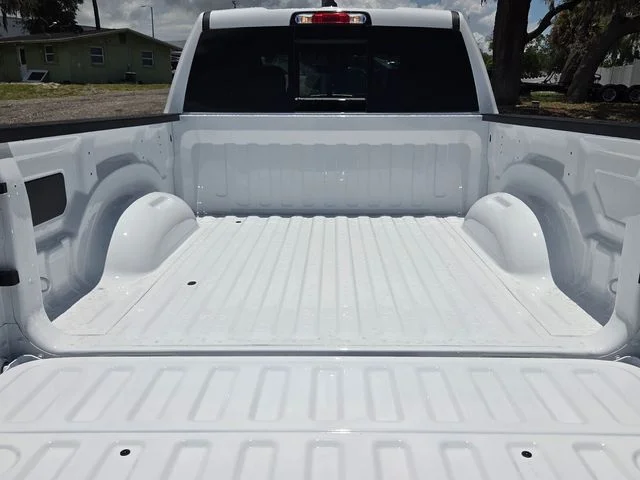 New 2026 Bright White Clear-Coat Exterior Paint RAM Laramie image 8