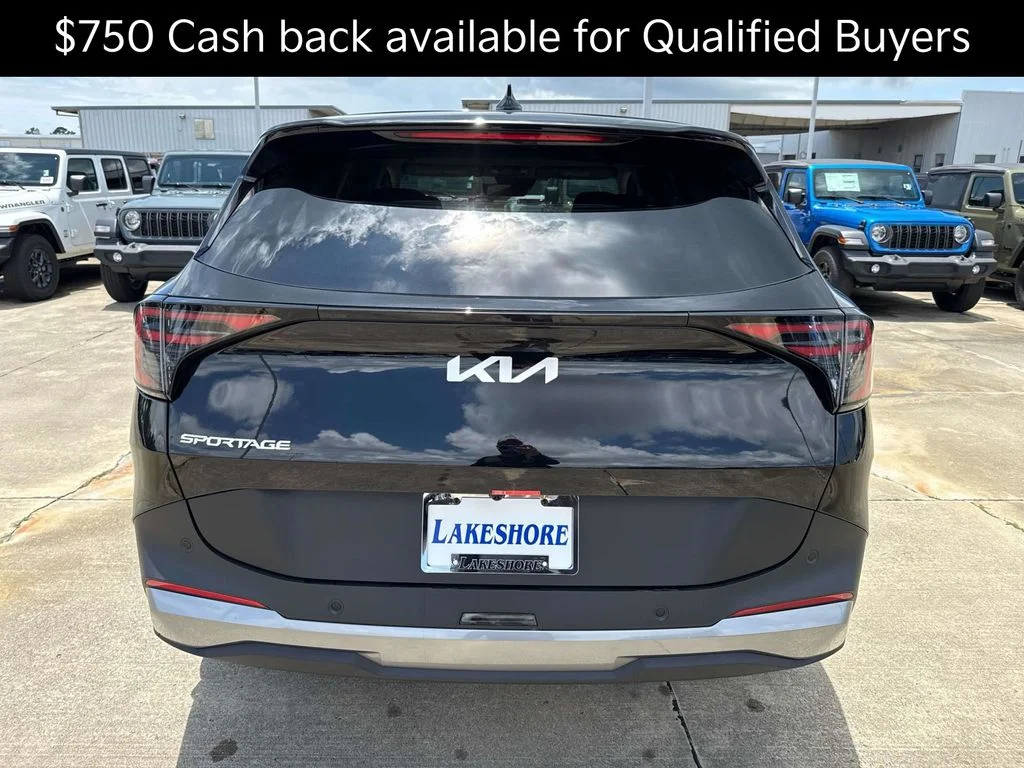 New 2026 Ebony Black Kia LX image 32