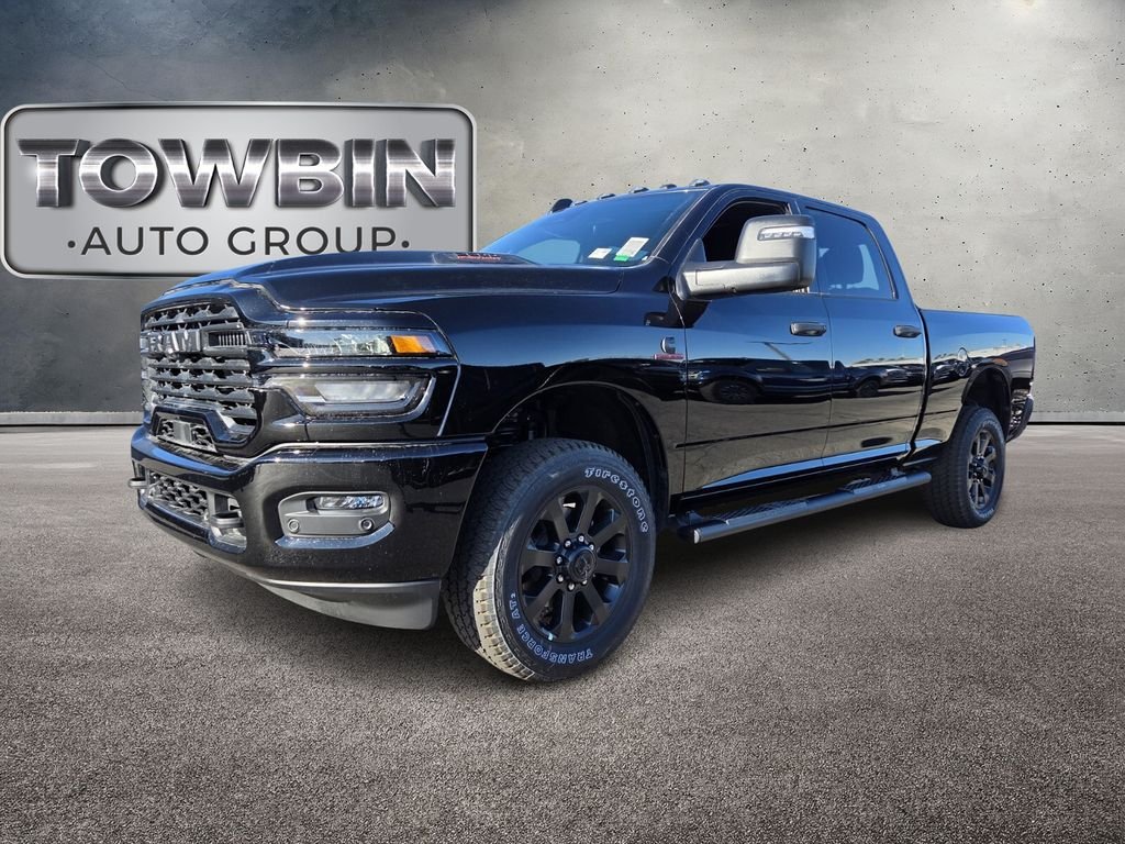 New 2026 Diamond Black Crystal Pearlcoat RAM Tradesman image 1
