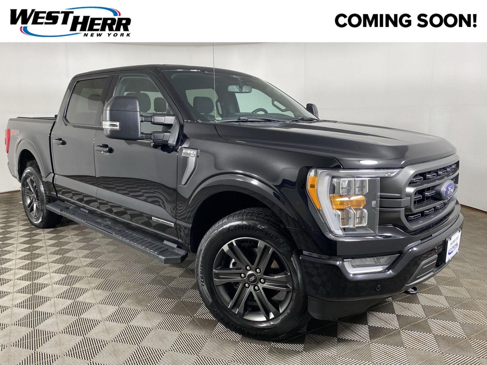 Used 2021 Black Metallic Ford XLT image 1