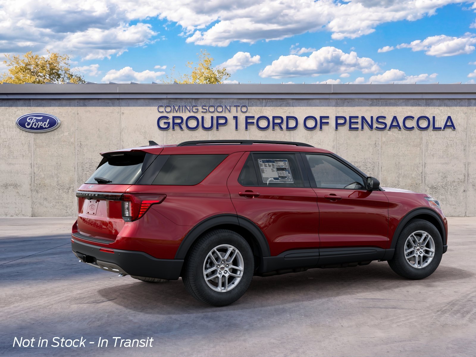New 2027 Ruby Red Metallic Tinted Clearcoat Ford Active image 6