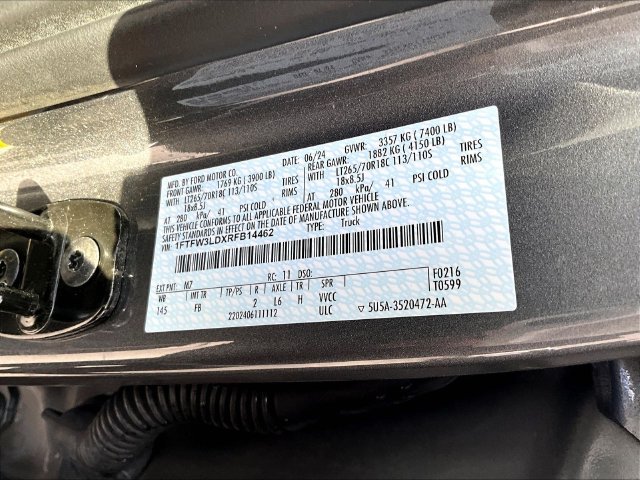 Used 2024 Gray Ford XLT image 9