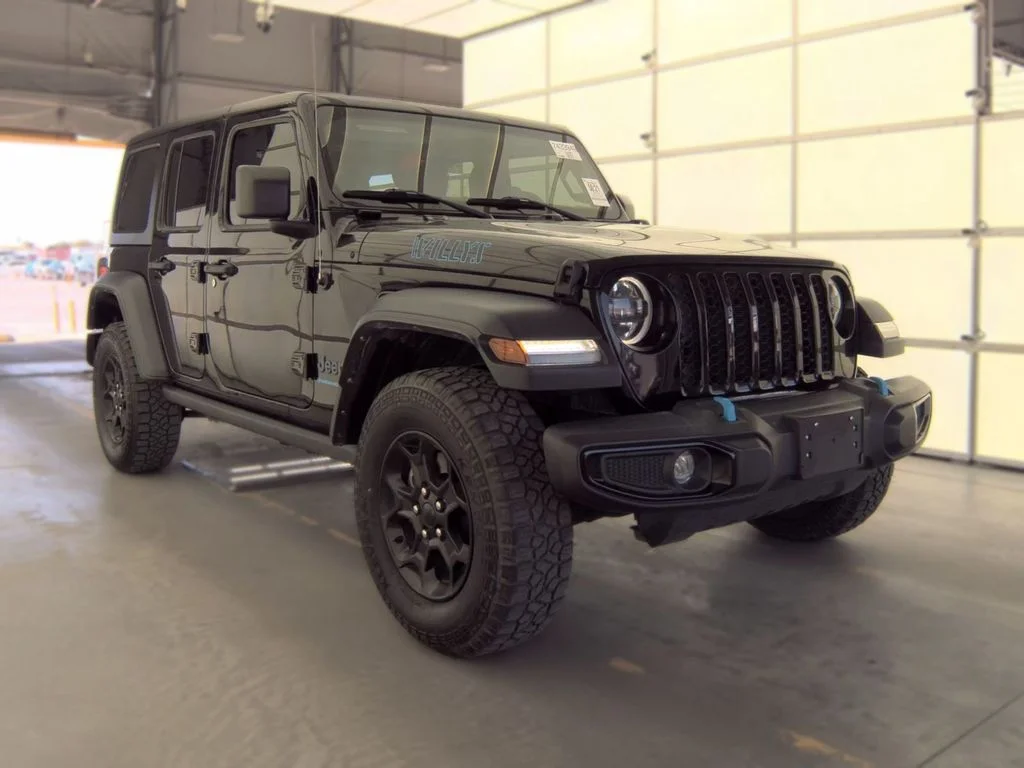 Used 2023 Black Jeep Willys 4xe image 3