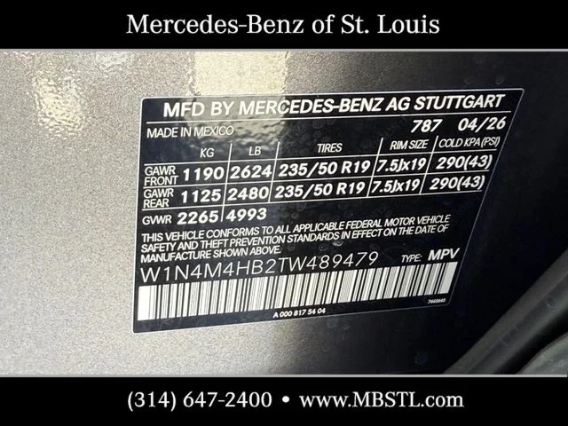 New 2026 Mountain Grey Metallic Mercedes-Benz GLB 250 image 18
