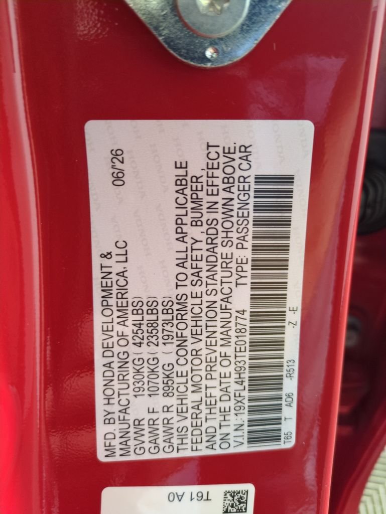 New 2026 Rallye Red Honda Sport Touring image 29