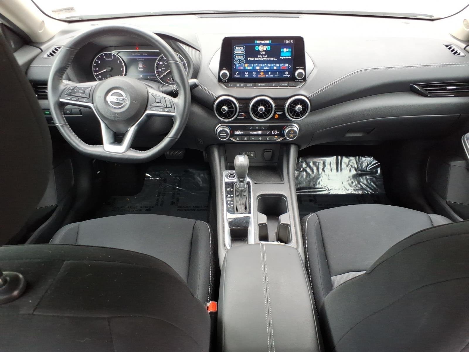 Used 2022 Aspen White TriCoat Pearl Nissan SV image 25