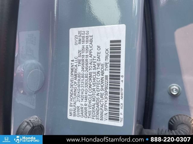 2023 Honda Ridgeline RTL - Photo 53