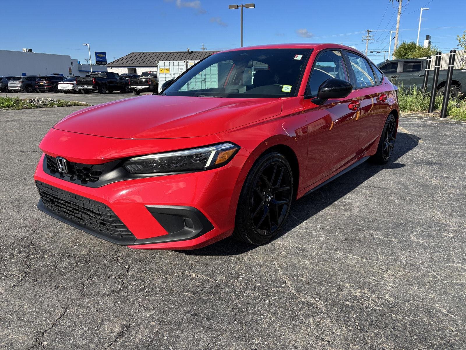 Used 2022 Rallye Red Honda Sport image 3