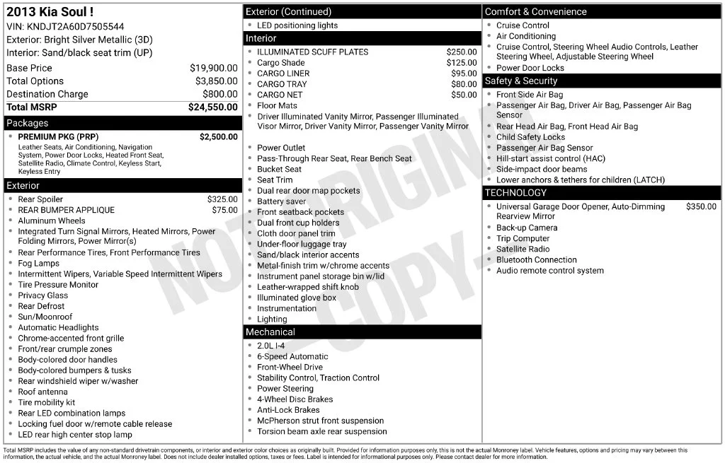 Used 2013 Silver Kia Exclaim image 2