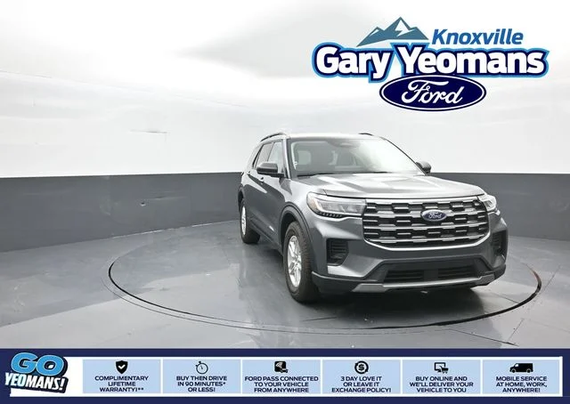New 2026 Carbonized Gray Metallic Ford Active image 1
