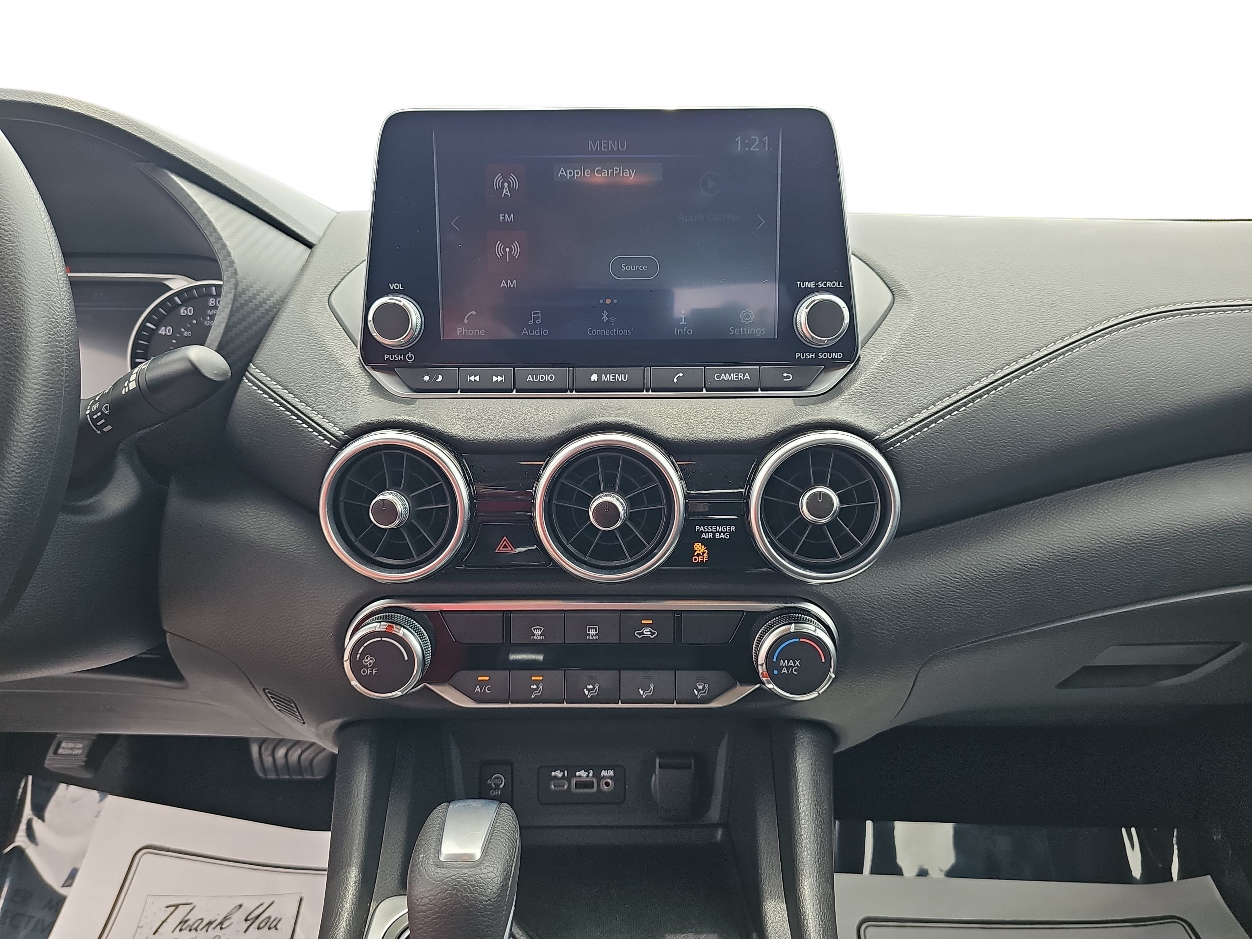 Used 2025 Electric Blue Metallic Nissan SV image 16