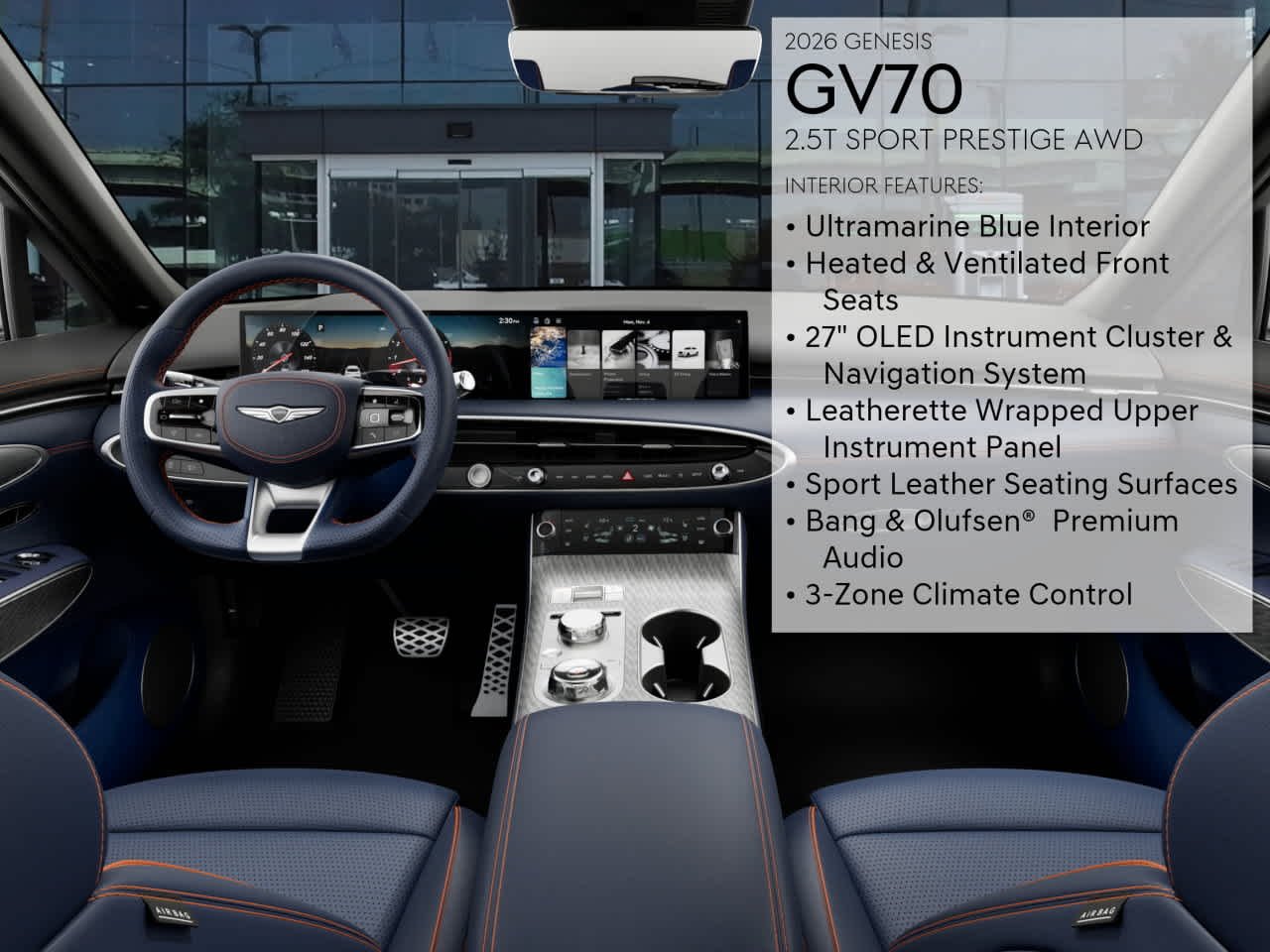 2026 GENESIS GV70 Sport Prestige - Photo 17