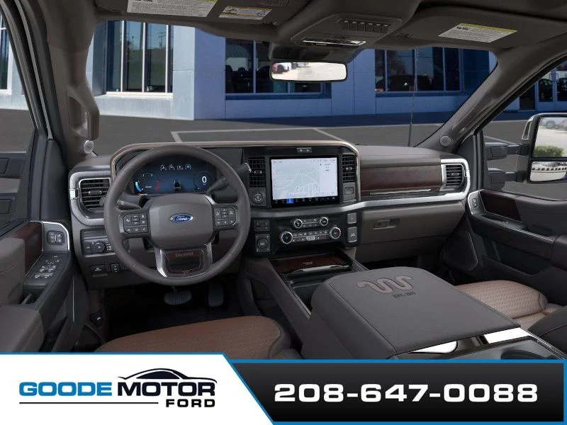 New 2026 Star White Metallic Tri-Coat Ford F-350® King Ranch® image 9