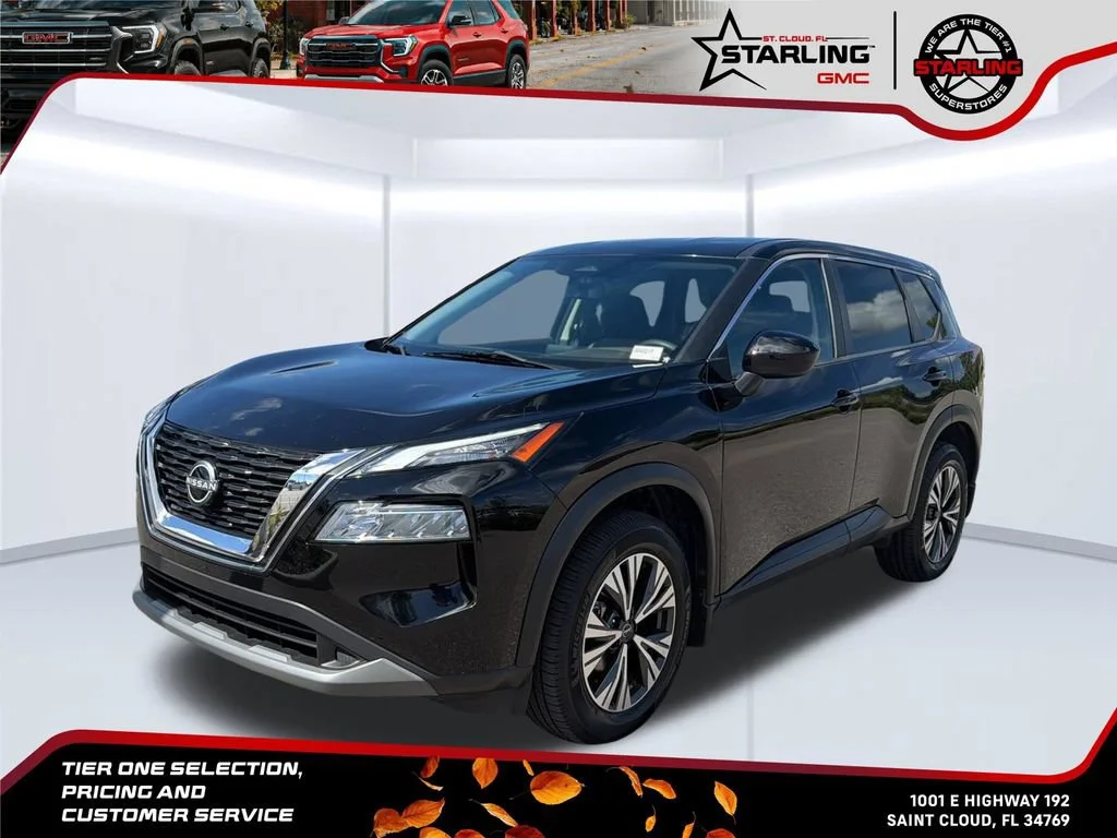 Used 2023 Black Nissan SV FWD image 1