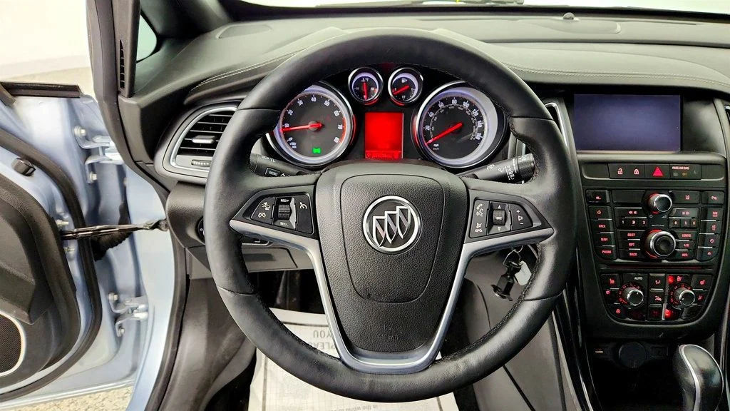 Used 2016 Flip Chip Silver Metallic Buick 2dr Convertible Premium image 14
