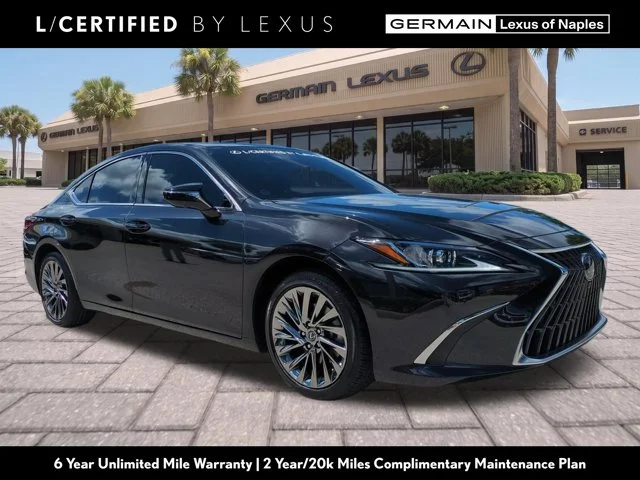 Certified Used 2025 Black Lexus 300h Luxury image 1