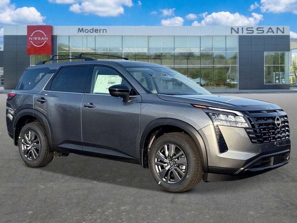 New 2026 Gun Metallic Nissan SV image 7
