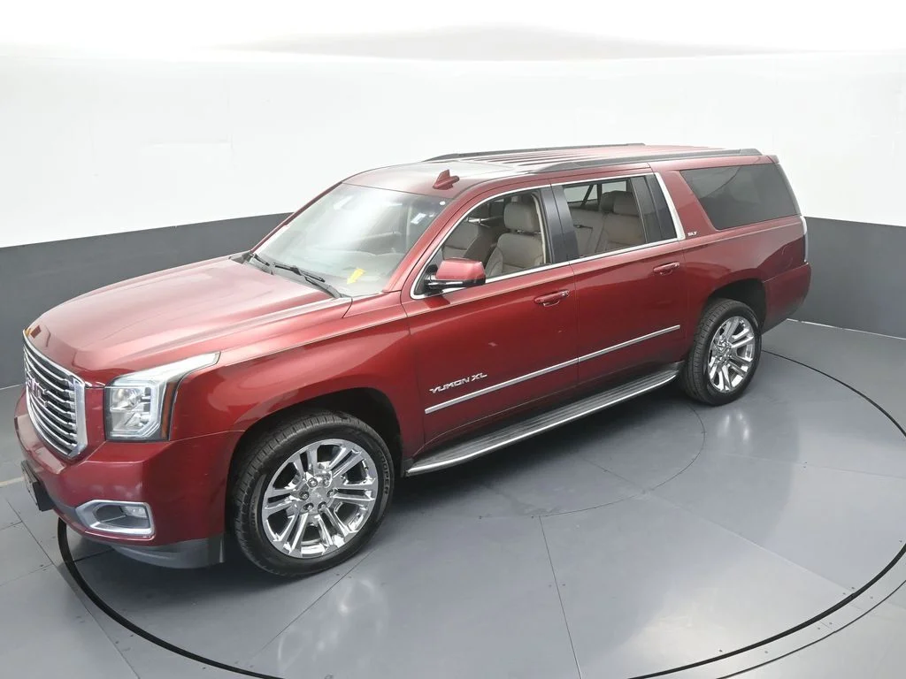 Used 2019 Crimson Red Tintcoat GMC SLT image 53