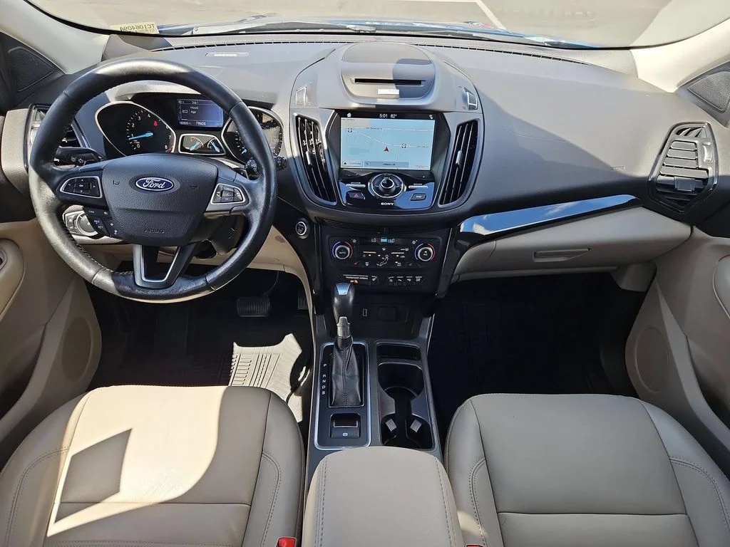 Used 2017 Lightning Blue Metallic Ford Titanium image 22