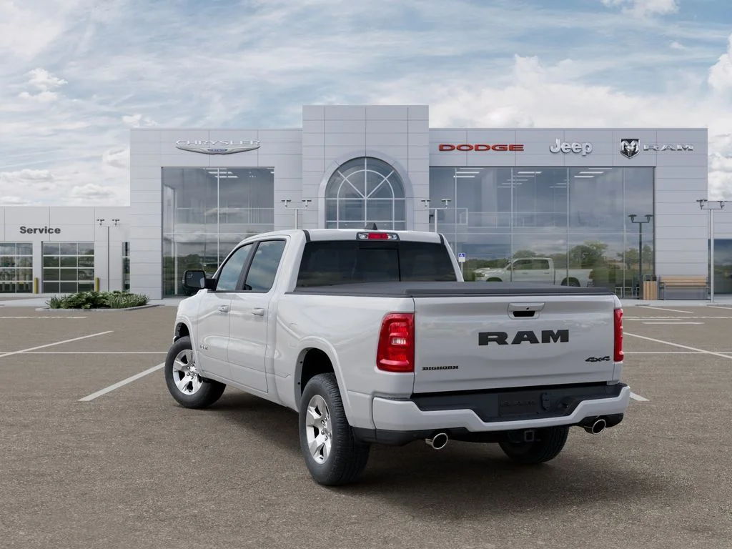 New 2026 Bright White Clear-Coat Exterior Paint RAM Big Horn/Lone Star image 3