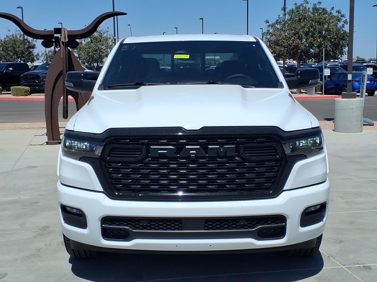 New 2026 Bright White Clear-Coat Exterior Paint RAM Big Horn image 2