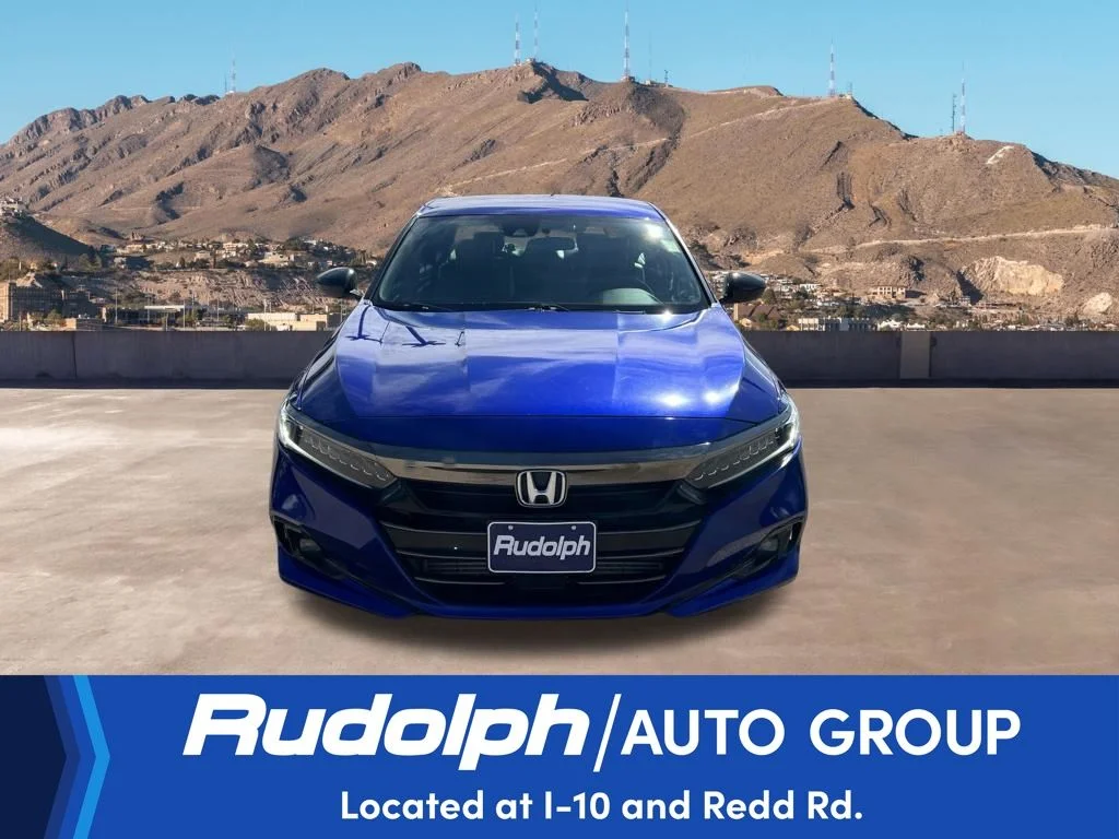 Used 2021 Blue Honda Sport image 8