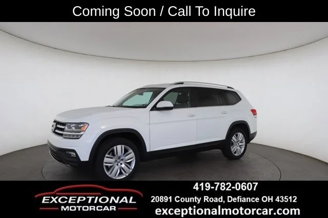 Used 2019 White Volkswagen 3.6L V6 SE image 3