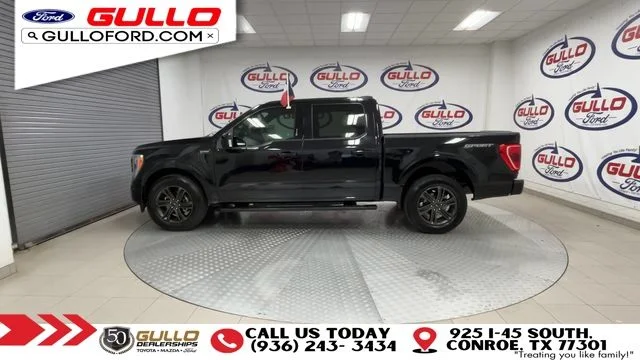 Certified Used 2022 Black Metallic Ford XLT image 5
