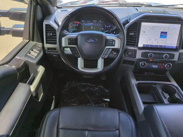 Used 2022 Agate Black Metallic Ford Lariat image 16