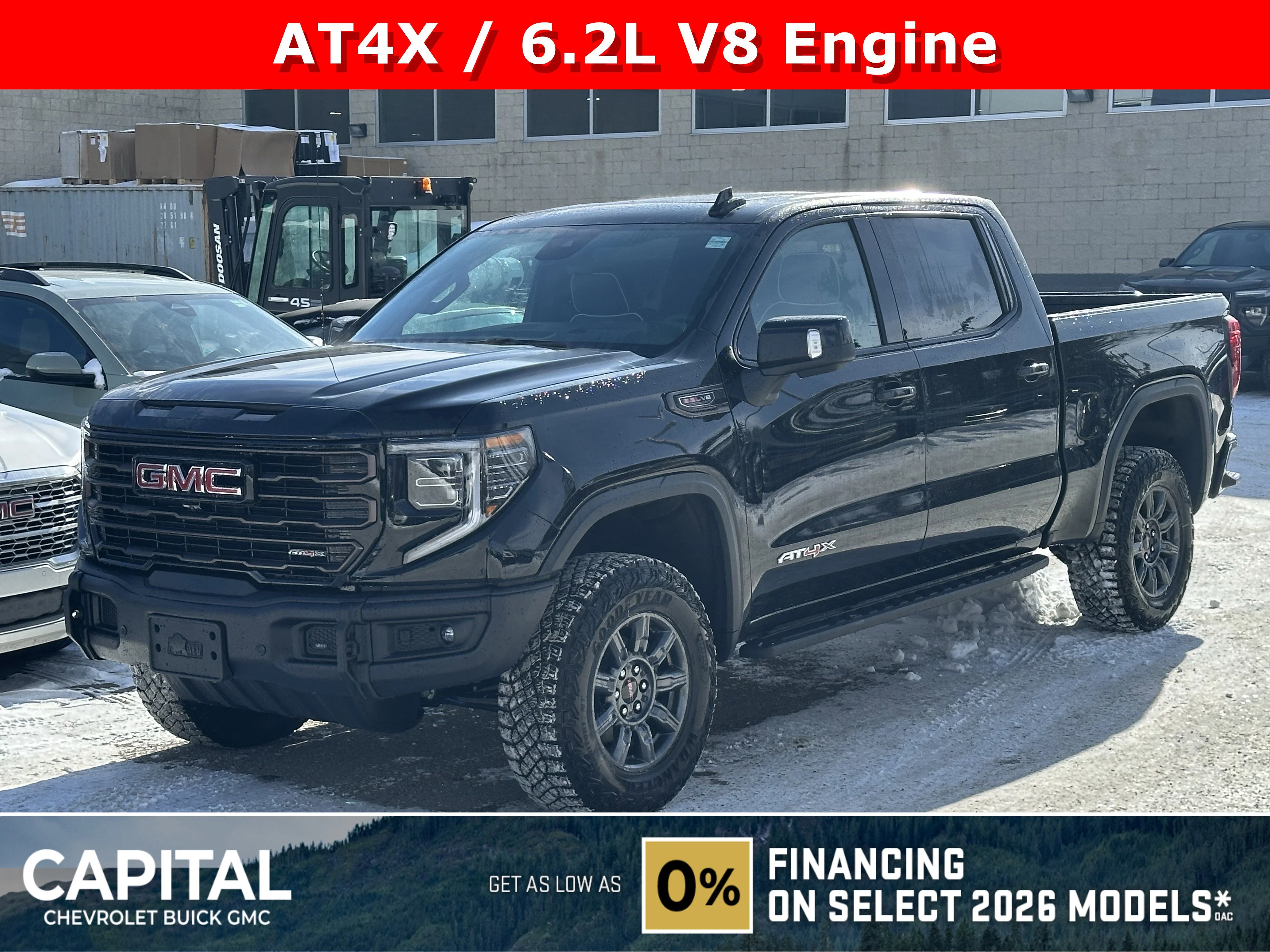 New 2026 Onyx Black GMC AT4X image 1