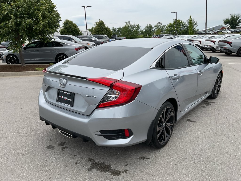 Used 2021 Lunar Silver Metallic Honda Sport image 9