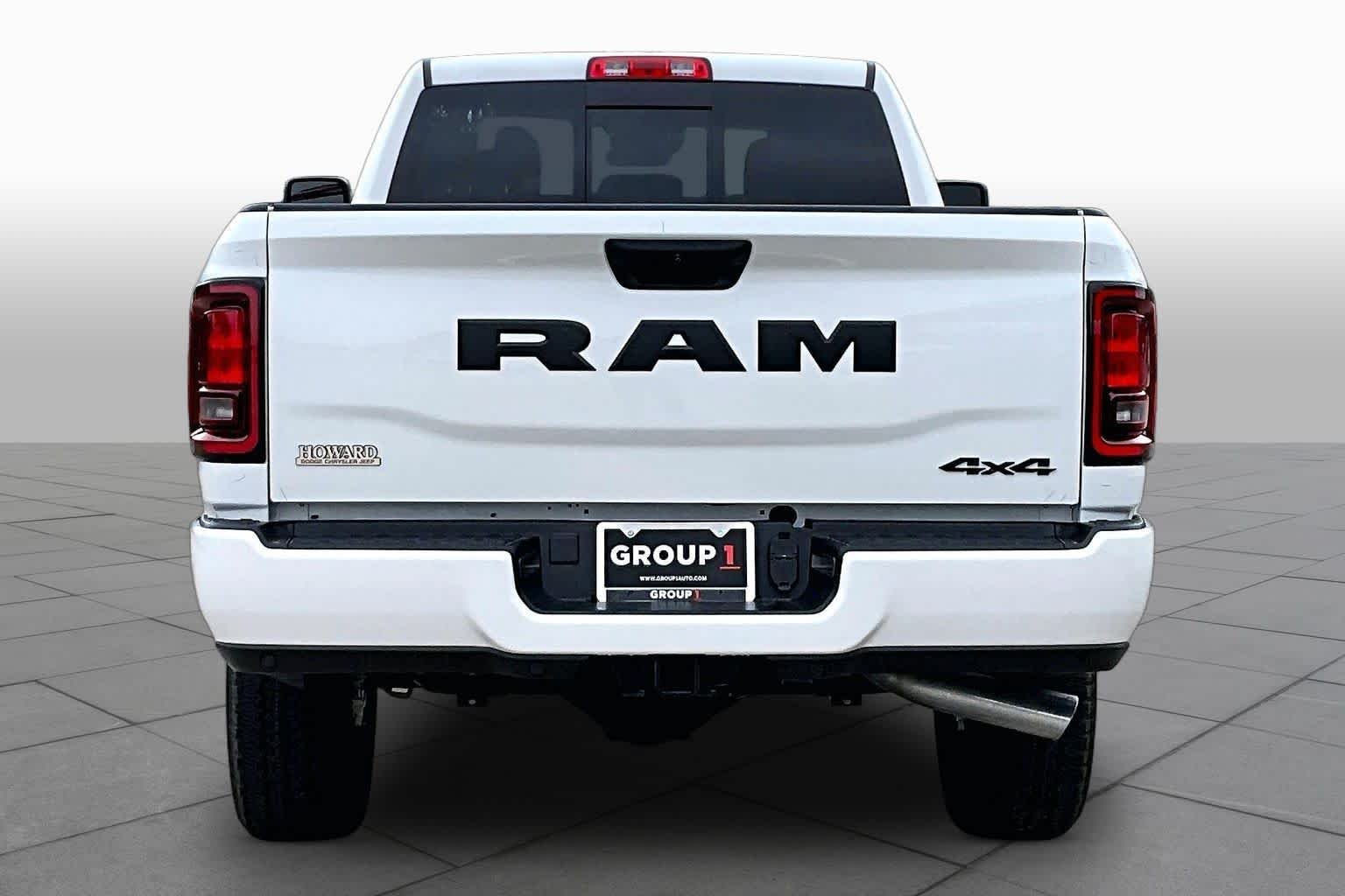 New 2026 Bright White Clearcoat RAM Black Express image 5