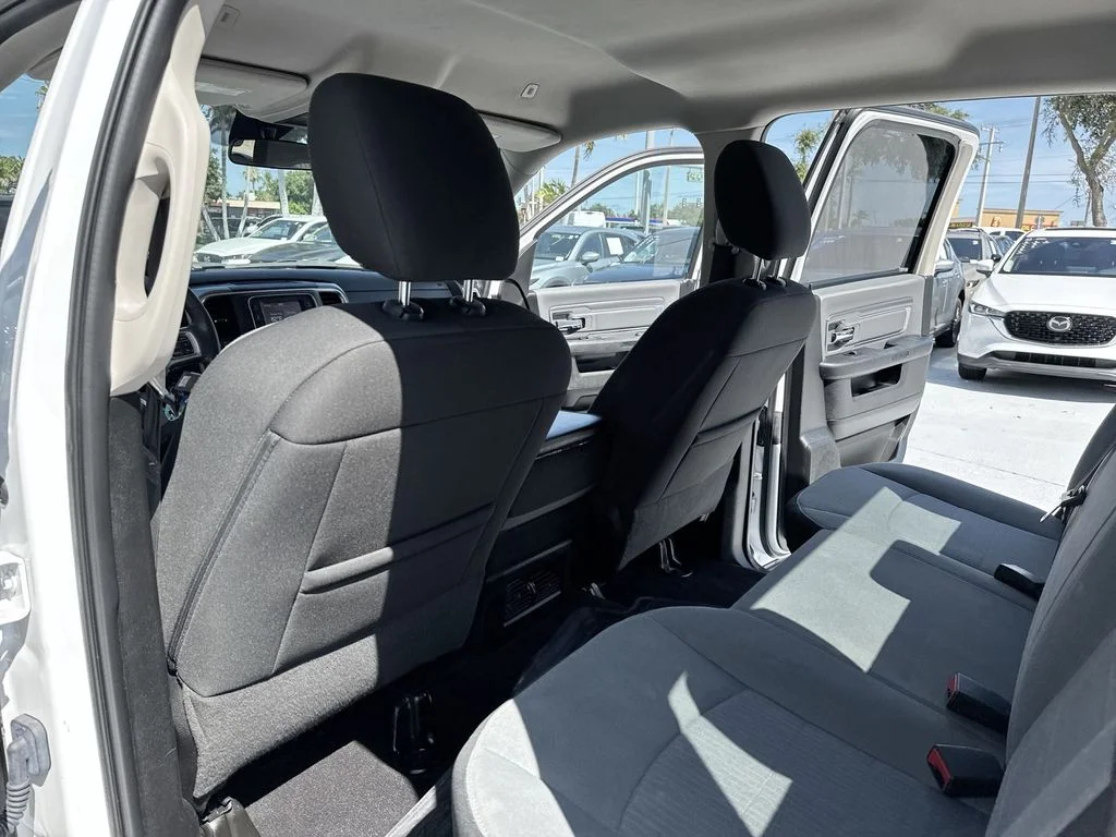Used 2022 Bright White Clearcoat Ram SLT image 34