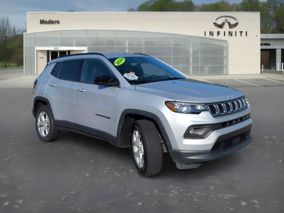 Used 2024 Silver Zynith Metallic Clearcoat Jeep Latitude image 2
