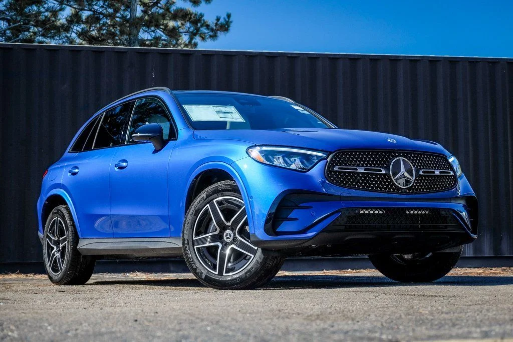 Certified Used 2026 Blue Mercedes-Benz GLC 300 image 1