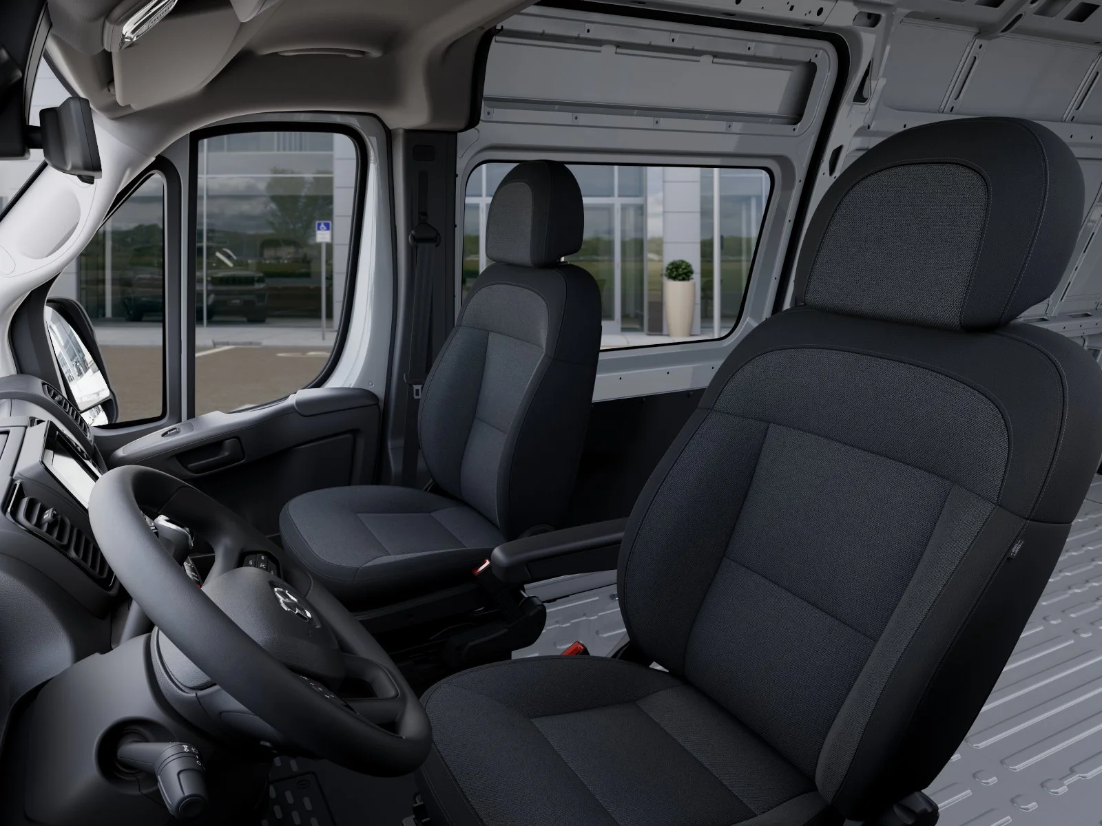 New 2026 Bright White Clearcoat RAM High Roof image 49