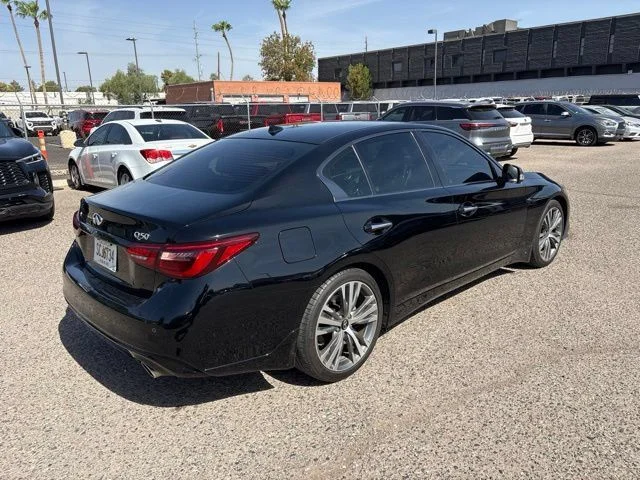 Certified Used 2023 Black Obsidian INFINITI Sensory image 6