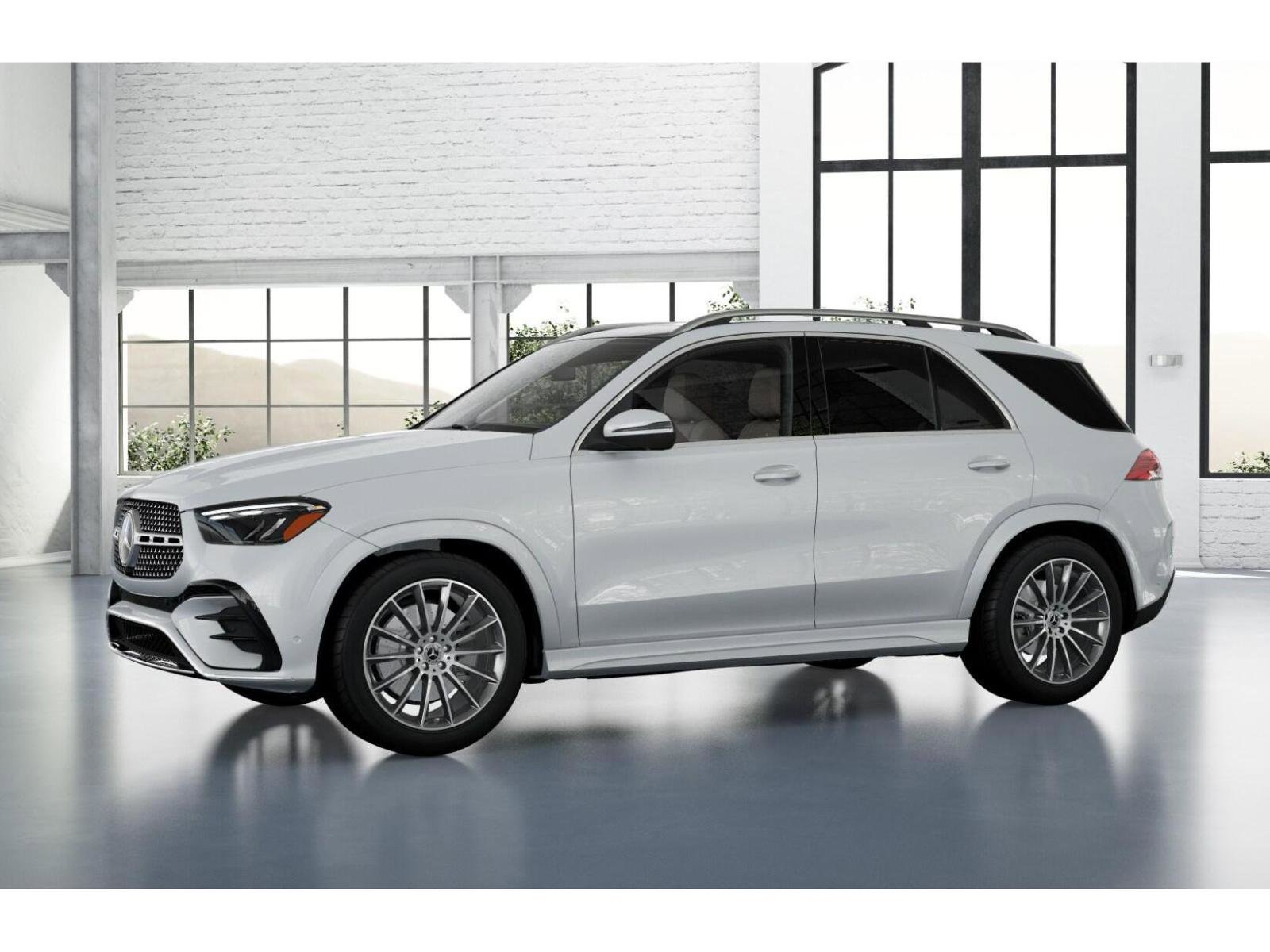 New 2026 MANUFAKTUR Moonlight White Metallic Mercedes-Benz GLE 350 image 37