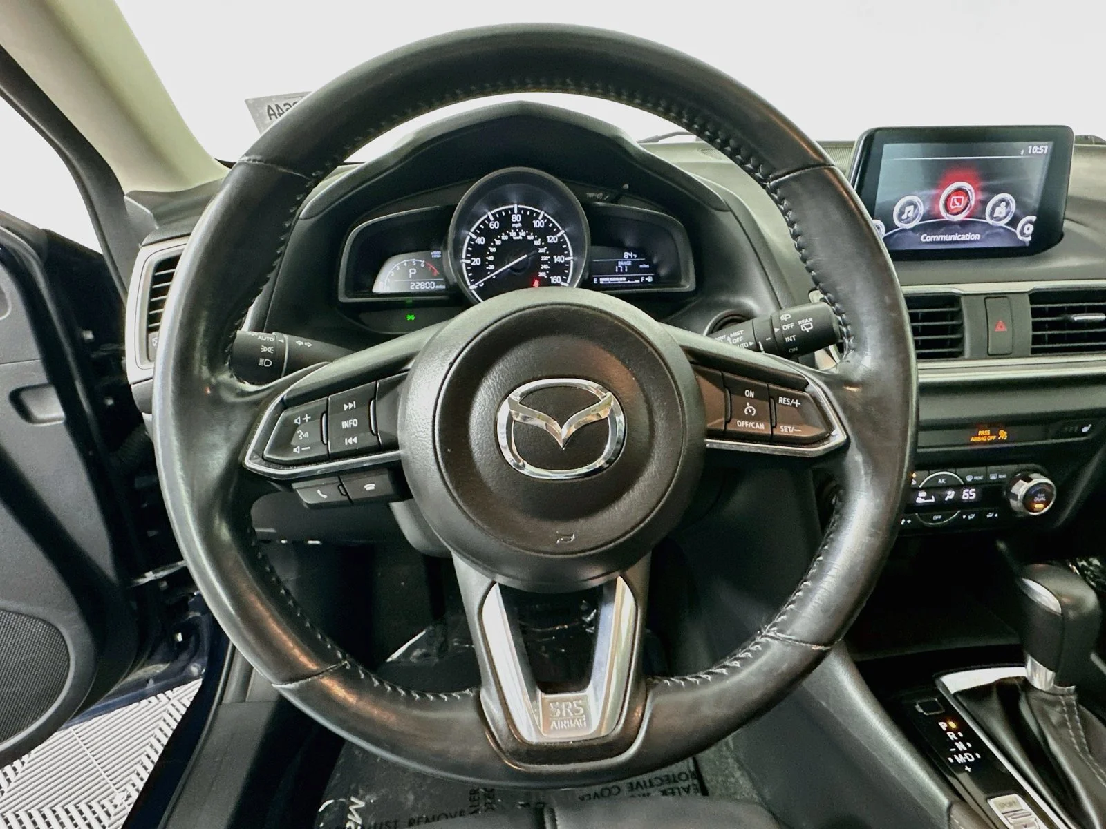 Used 2018 Deep Crystal Blue Mica Mazda Touring image 11